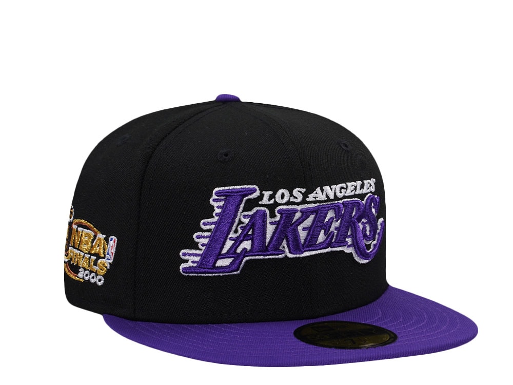 New Era Los Angeles Lakers NBA Finals Black Two Tone Edition 59Fifty Fitted Cap