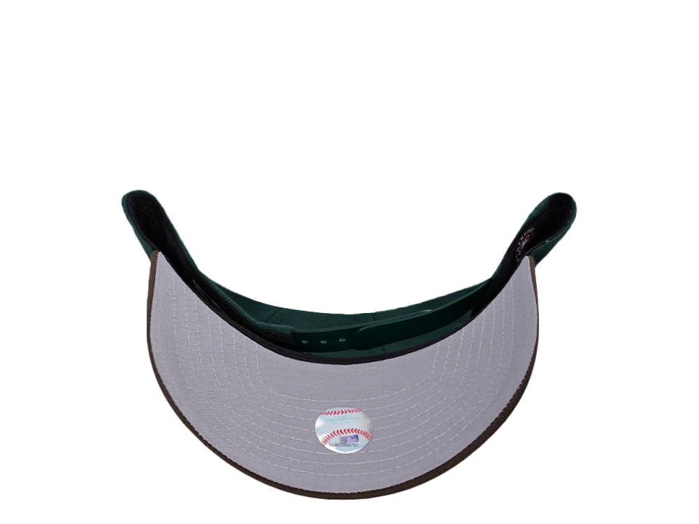 New Era Oakland Athletics 25th Anniversary Dark Green Two Tone 9Forty A Frame Snapback Cap