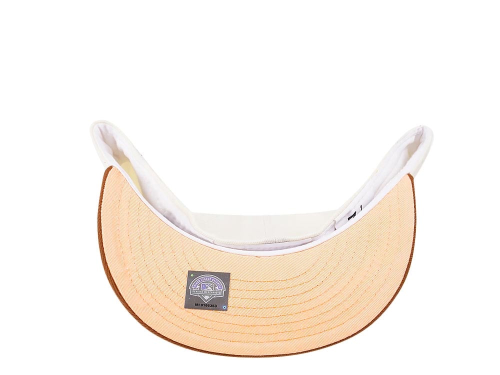 New Era Albany Polecats Cream Bourbon Two Tone Prime Bourbon Two Tone Prime Edition 59Fifty Fitted Cap