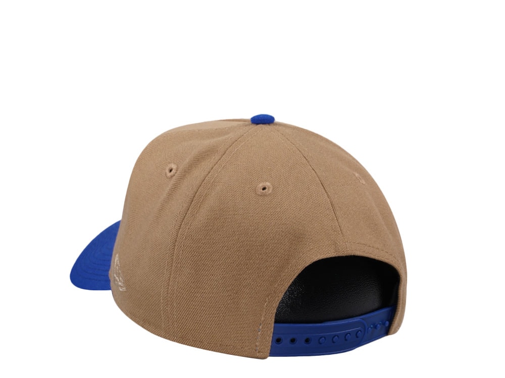 New Era New York Giants Khaki Two Tone Edition 9Forty A Frame Snapback Cap