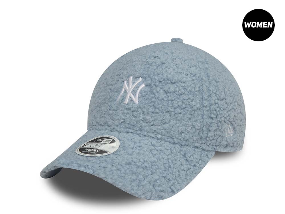 New Era New York Yankees Borg Light Blue Womens 9Forty Snapback Cap