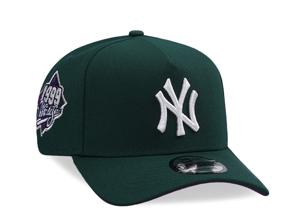 New Era New York Yankees World Series 1999 Dark Green Prime Edition 9Forty A Frame Snapback Cap