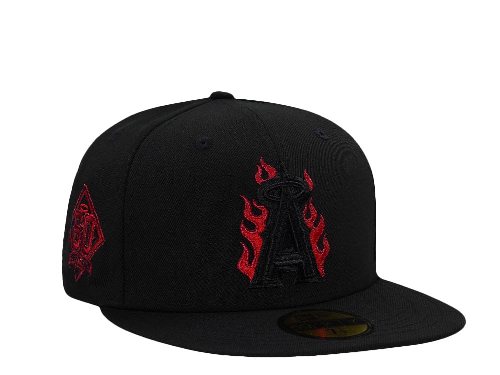 New Era Anaheim Angels 60th Anniversary Flame Prime Edition 59Fifty Fitted Cap