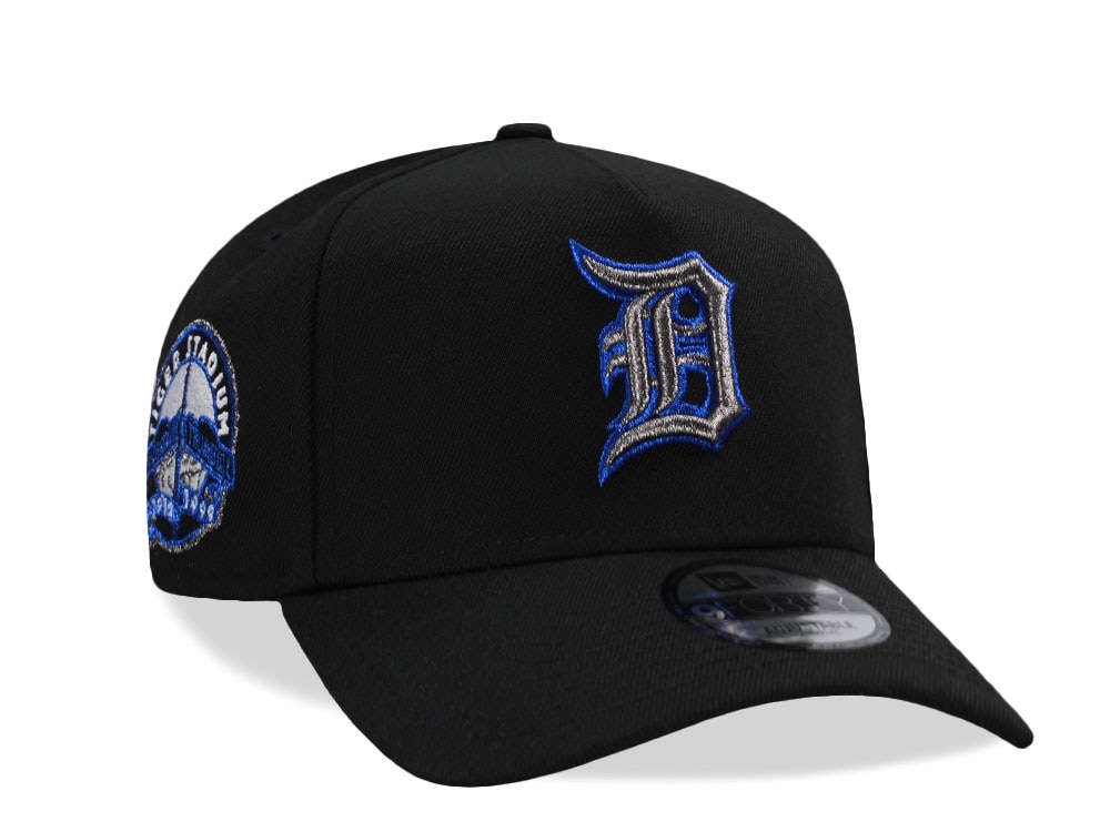 New Era Detroit Tigers Stadium Black Prime Edition 9Forty A Frame Snapback Cap