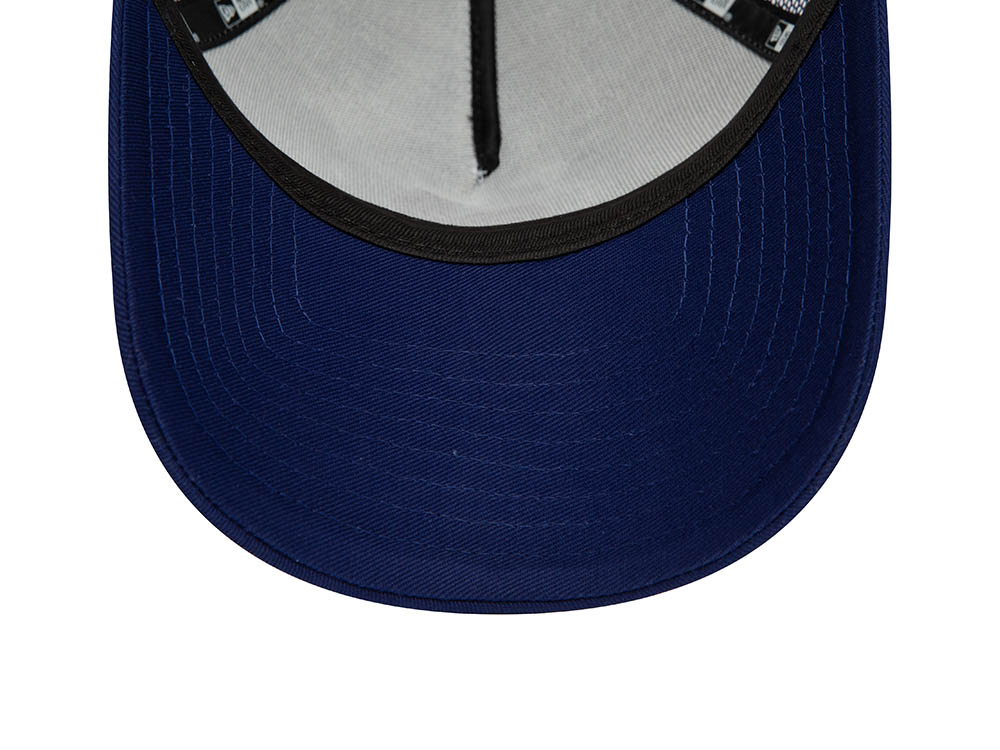 New Era France Rugby Blue White Essential A Frame Trucker Snapback Cap