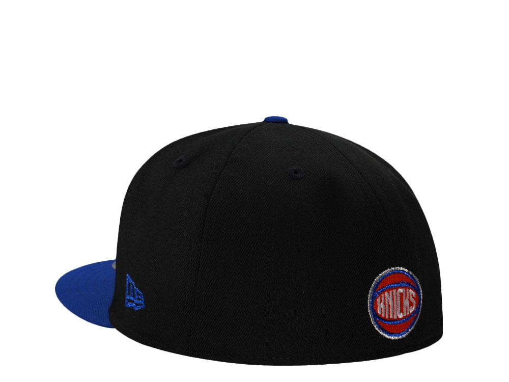 New Era New York Knicks 70th Anniversary Black Two Tone Edition 59Fifty Fitted Cap