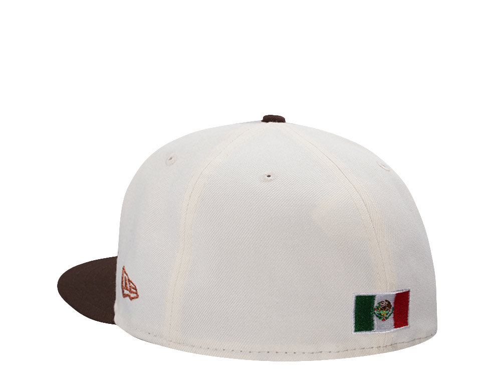 New Era Mexico Temple Chrome Two Tone Edition 59Fifty Fitted Cap