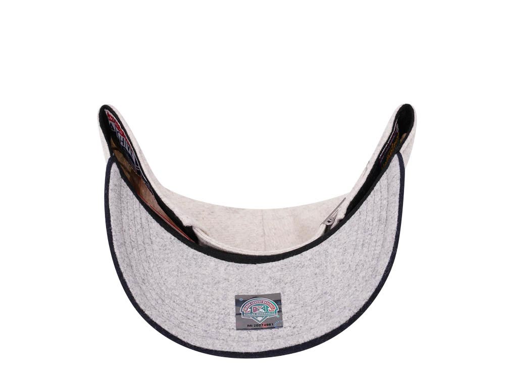 American Needle Chicago Whales Flannel Archive Legend Curved Strapback Cap