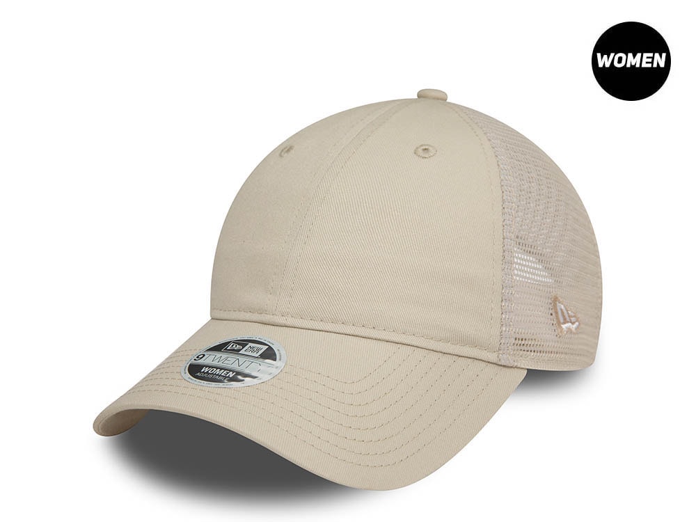 New Era Womens Stone 9Twenty Trucker Strapback Cap