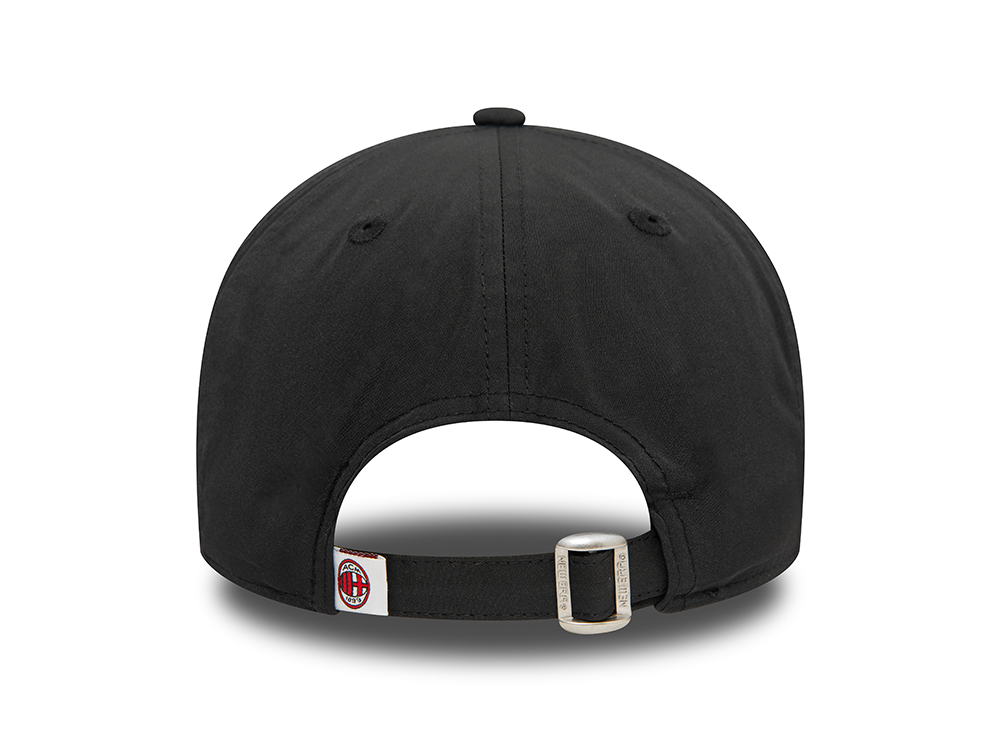 New Era AC Milan Black Reflective 9Forty Strapback Cap