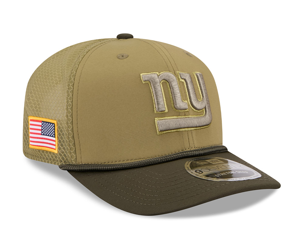 New Era New York Giants Salute To Service 2025 9Seventy Snapback Cap