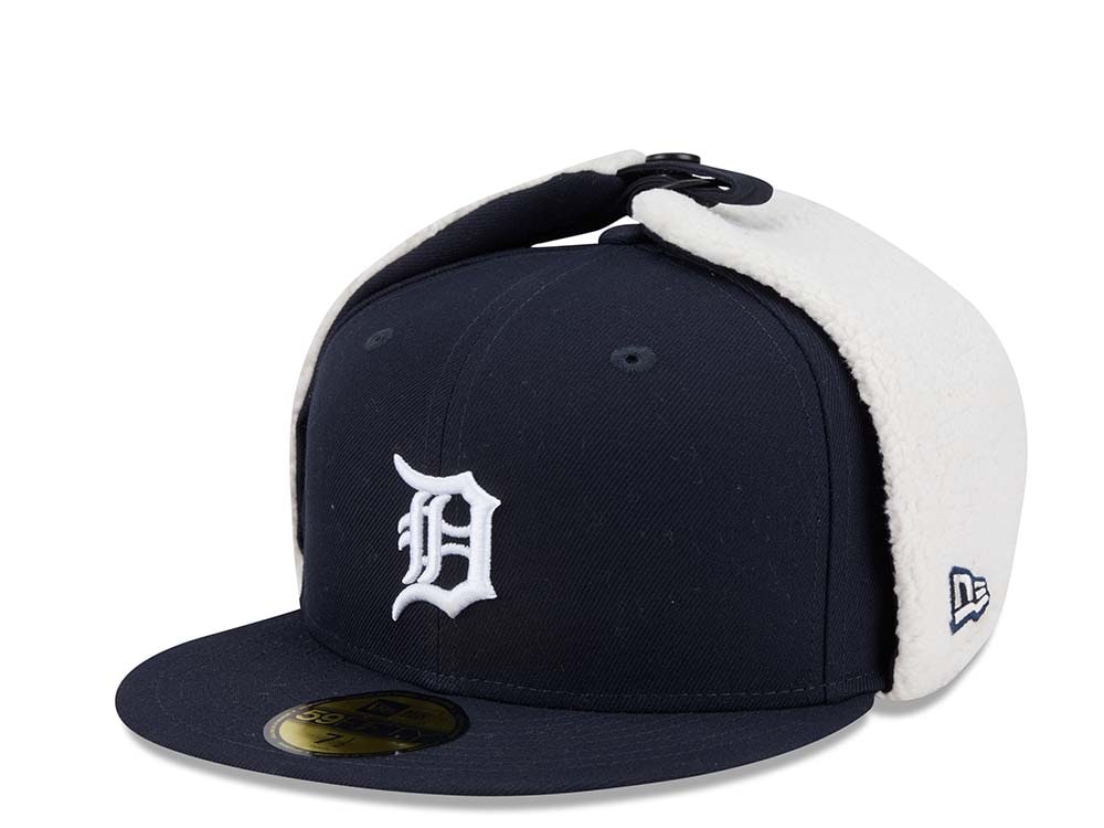 New Era Detroit Tigers Classic Navy 59Fifty Dogear Fitted Cap