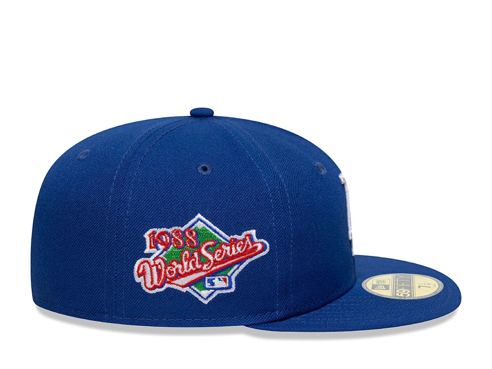 New Era Los Angeles Dodgers World Series 1988 Multi Kanji Blue Prime Edition 59Fifty Fitted Cap