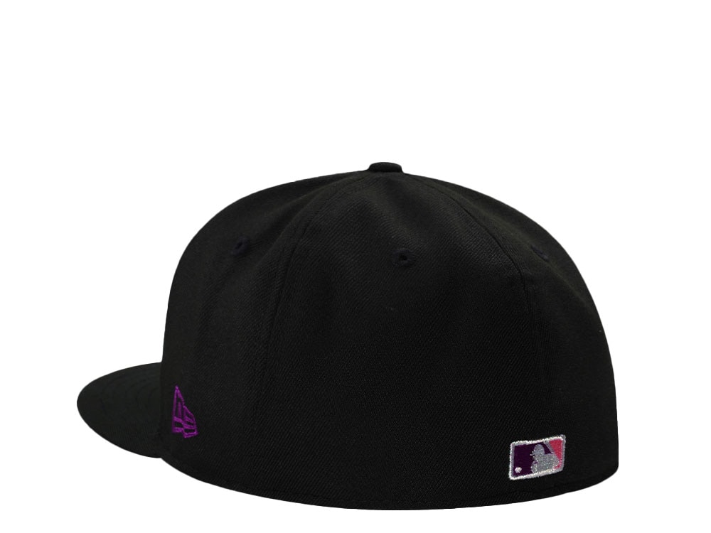 New Era Chicago Cubs All Star Game 1990 Magenta Black Prime Edition 59Fifty Fitted Cap