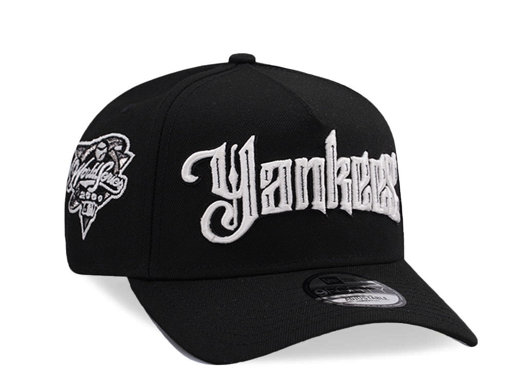 New Era New York Yankees World Series 2000 Black Prime Edition 9Forty A Frame Snapback Cap
