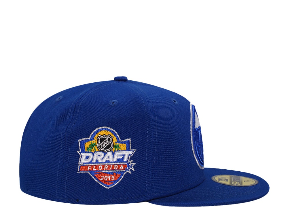 New Era Edmonton Oilers Draft 2015 Legacy Edition 59Fifty Fitted Cap