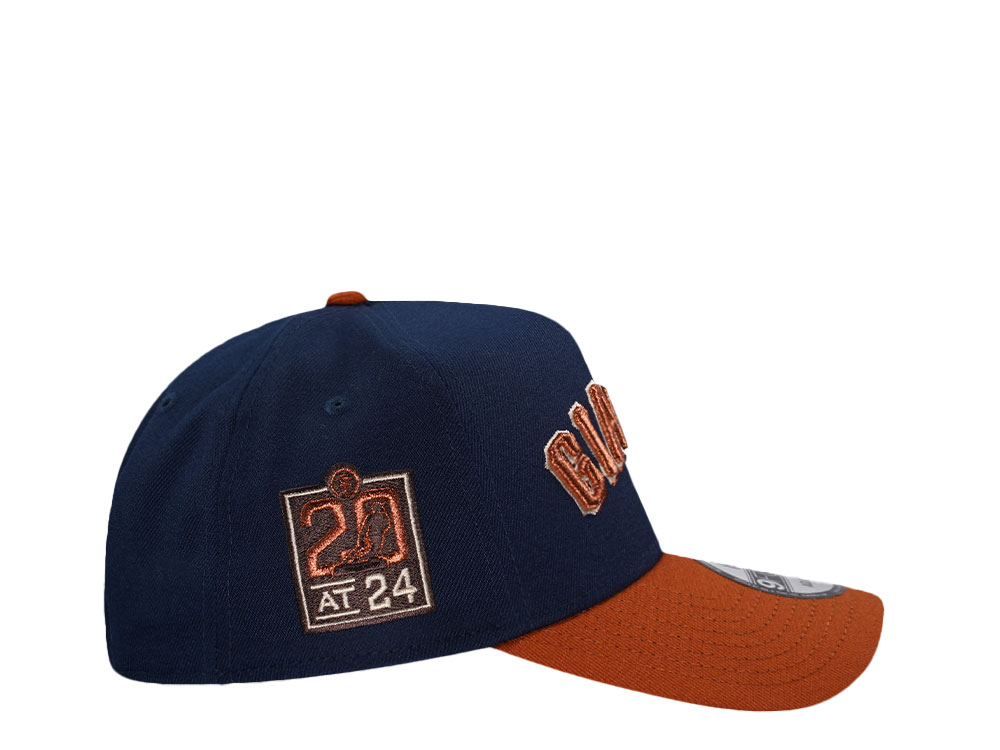 New Era San Francisco Giants 20th Anniversary Copper Two Tone 9Forty A Frame Snapback Cap