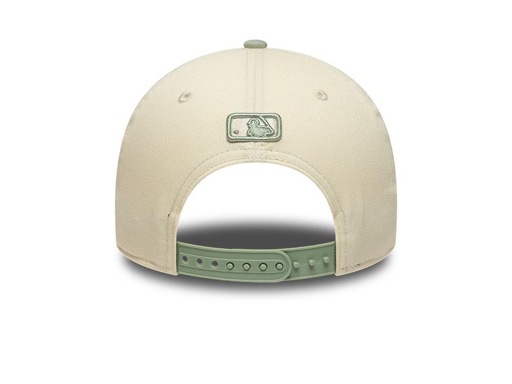 New Era Los Angeles Dodgers Side Script Two Tone 9Forty M Crown Snapback Cap