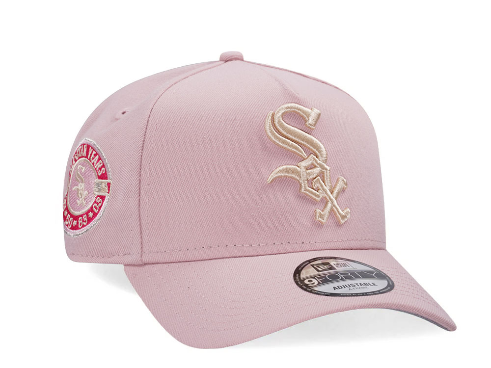 New Era Chicago White Sox All Star Years Pink Rouge Edition 9Forty A Frame Snapback Cap