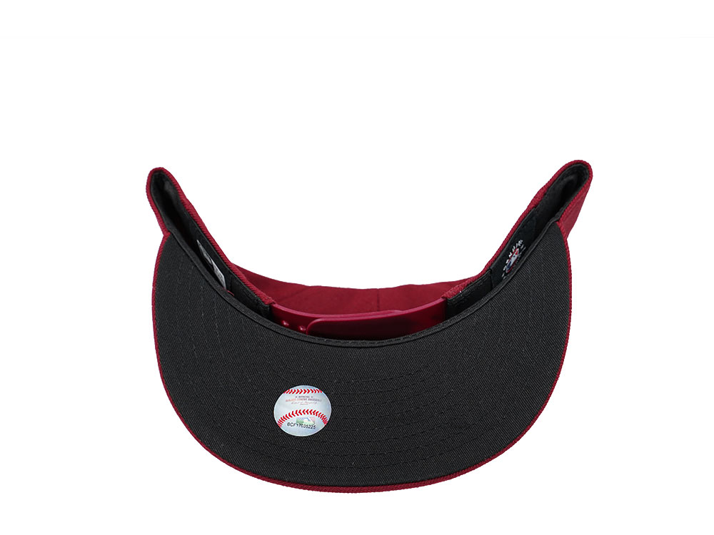 New Era Los Angeles Dodgers Skull Edition Red 9Fifty Snapback Cap