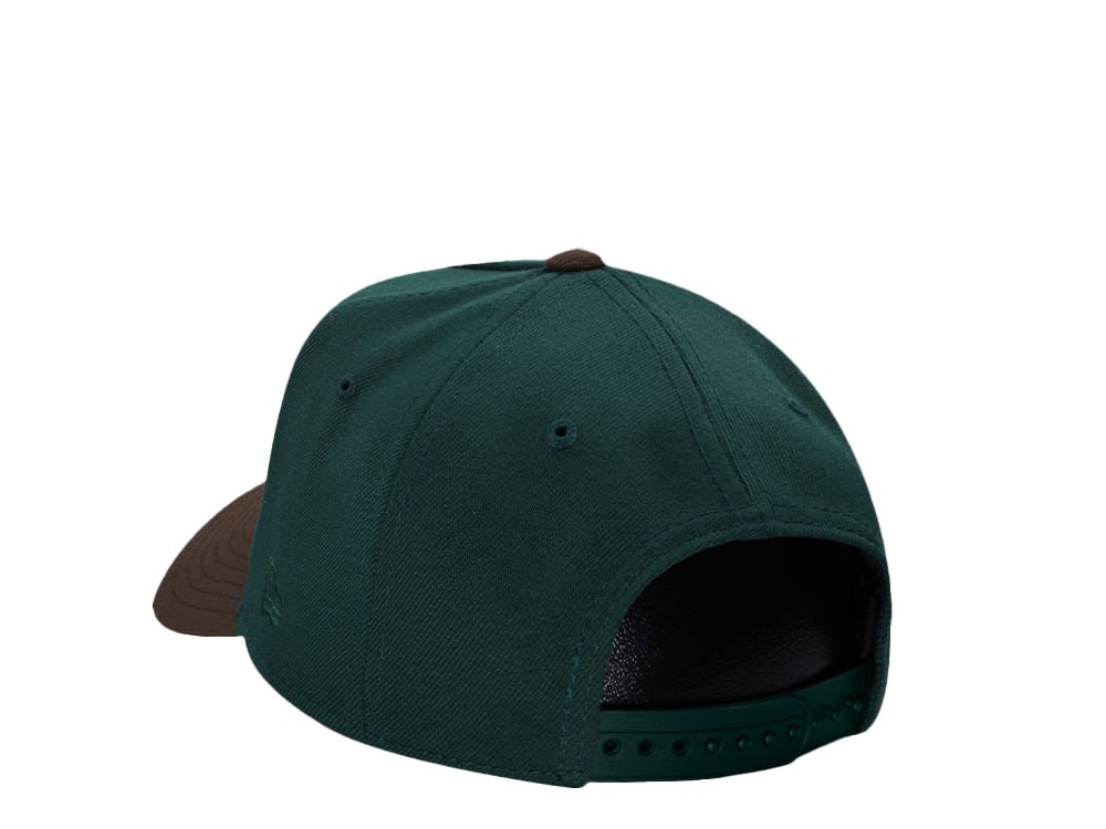 New Era Oakland Athletics 25th Anniversary Dark Green Two Tone 9Forty A Frame Snapback Cap