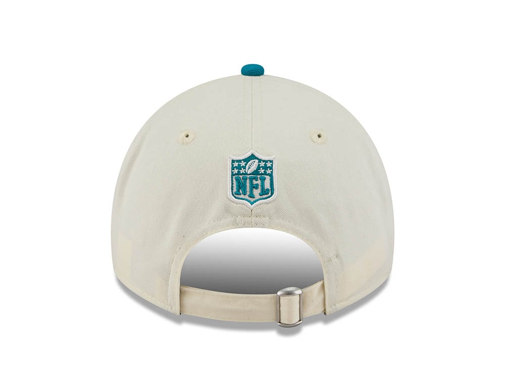 New Era Jacksonville Jaguars 2025 Draft Edition 9Twenty A Frame Strapback Cap