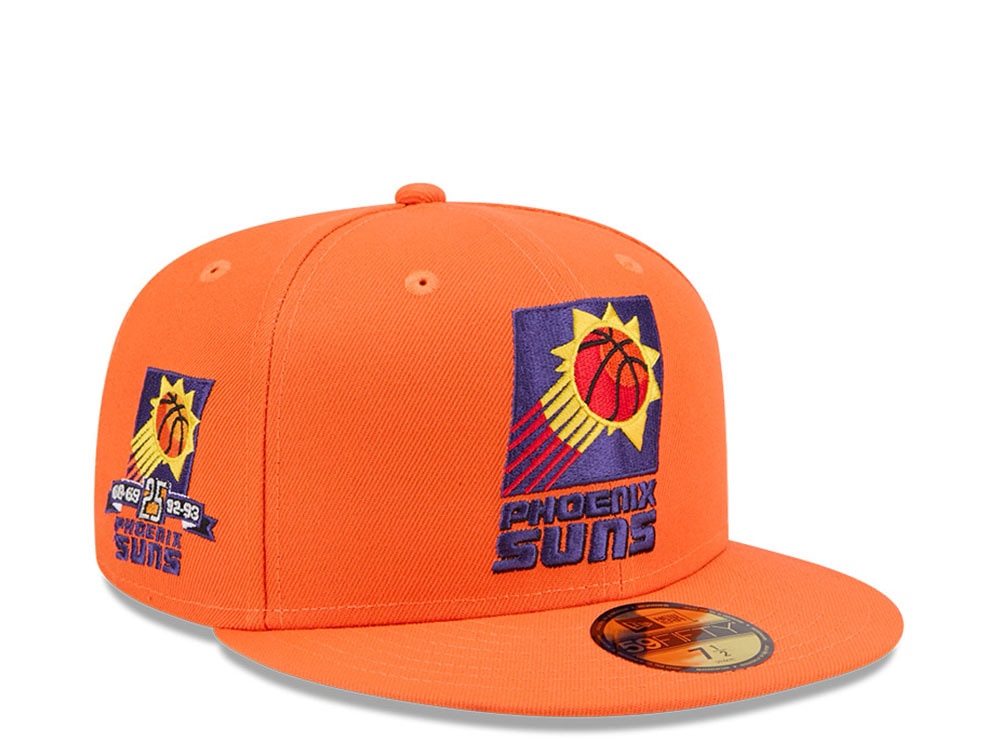 New Era Phoenix Suns HWC 25th Anniversary Orange 59Fifty Fitted Cap