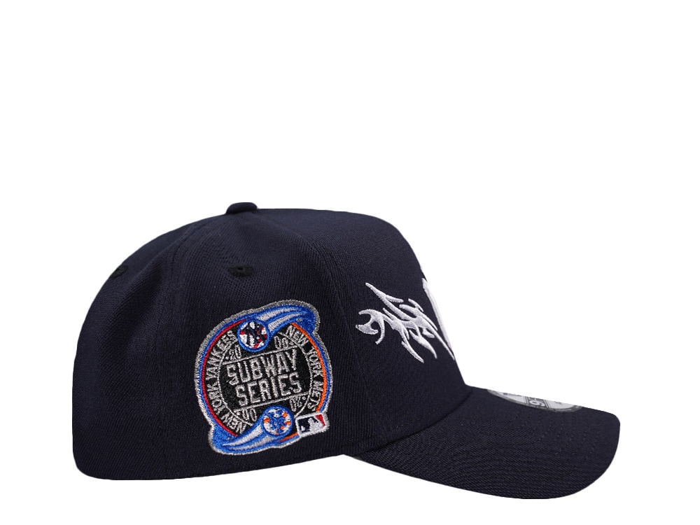 New Era New York Yankees Subway Series Tribal Navy Prime Edition 9Forty A Frame Snapback Cap