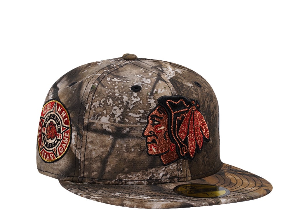 New Era Chicago Blackhawks All Star Game Realtreee APX Prime Edition 59Fifty Fitted Cap