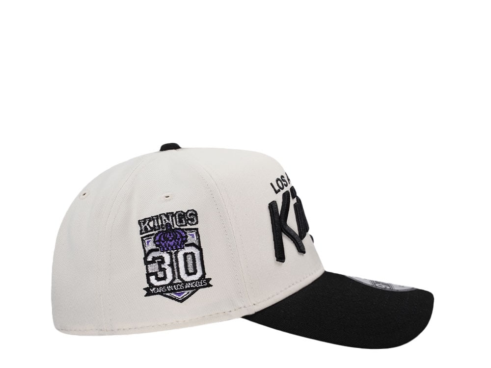 New Era Los Angeles Kings 30th Anniversary Chrome Two Tone Edition 9Forty A Frame Snapback Cap