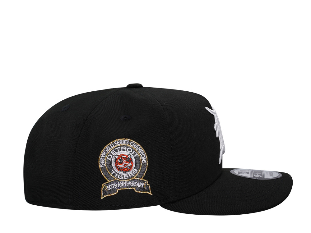 New Era Detroit Tigers 50th Anniversary Black Classic 9Fifty A Frame Snapback Cap