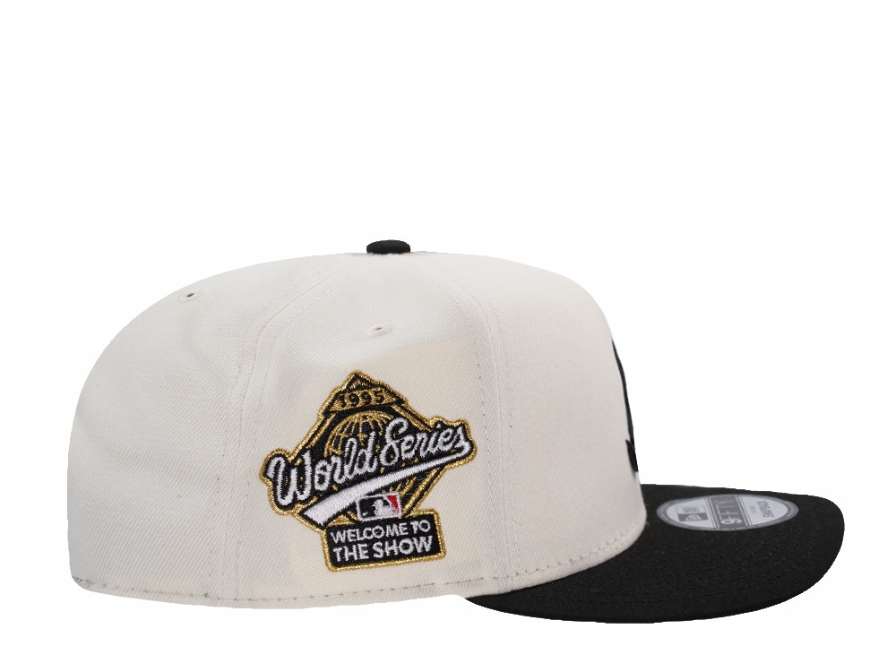 New Era Atlanta Braves World Series 1995 Chrome Two Tone Edition 9Fifty A Frame Snapback Cap
