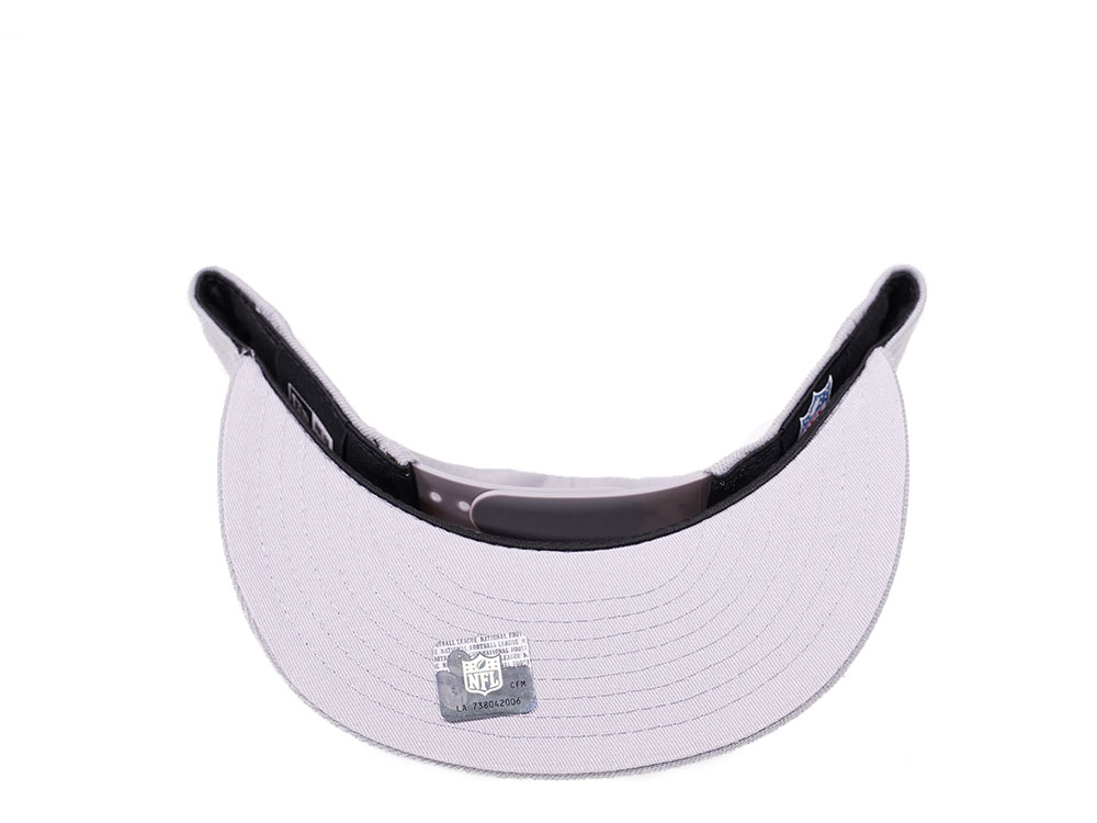 New Era Baltimore Ravens All about Gray Edition 9Fifty Snapback Cap