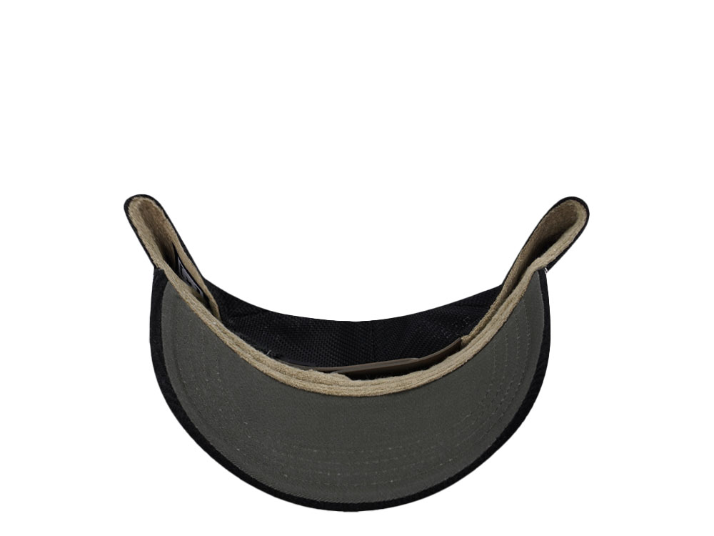 Capslab Nightcall Panther Black Corduroy Trucker Snapback Cap