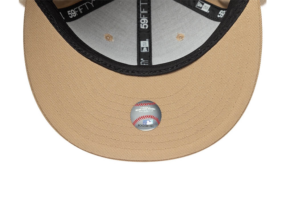 New Era Los Angeles Dodgers World Series 1981 Camel Prime Edition 59Fifty Dogear Fitted Cap