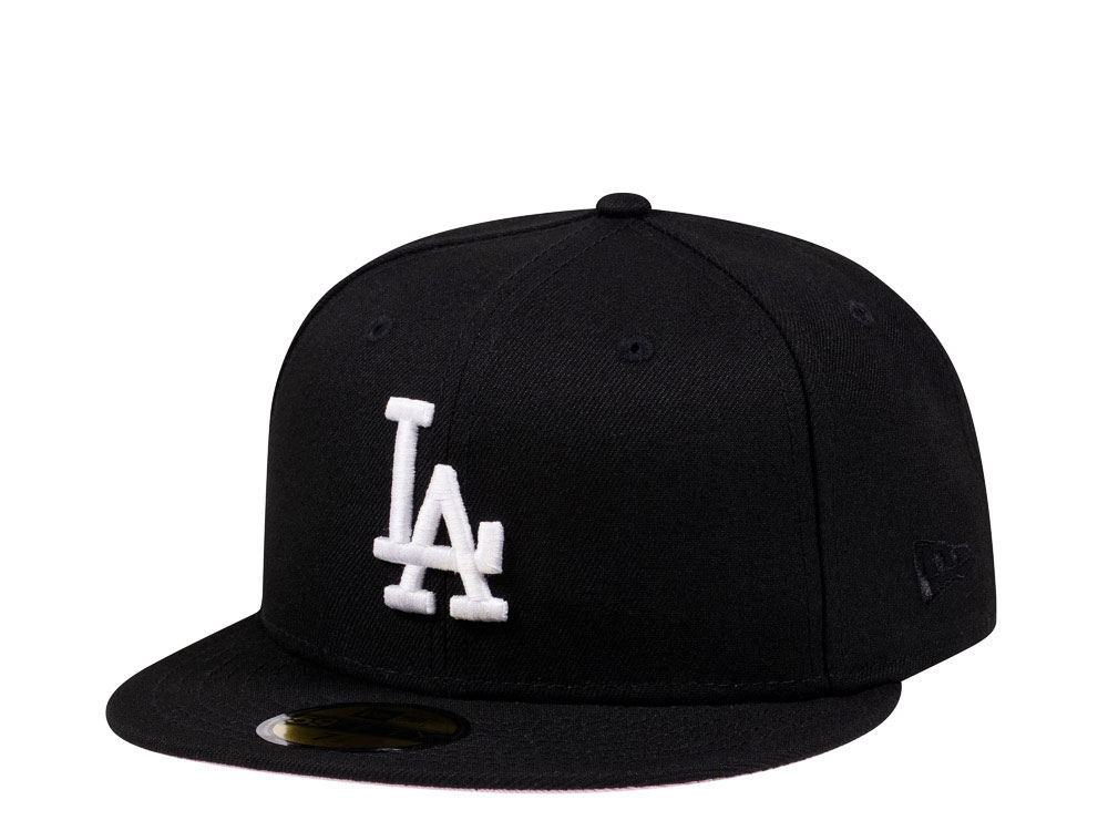 New Era Los Angeles Dodgers Black and Pink Edition 59Fifty Fitted Cap