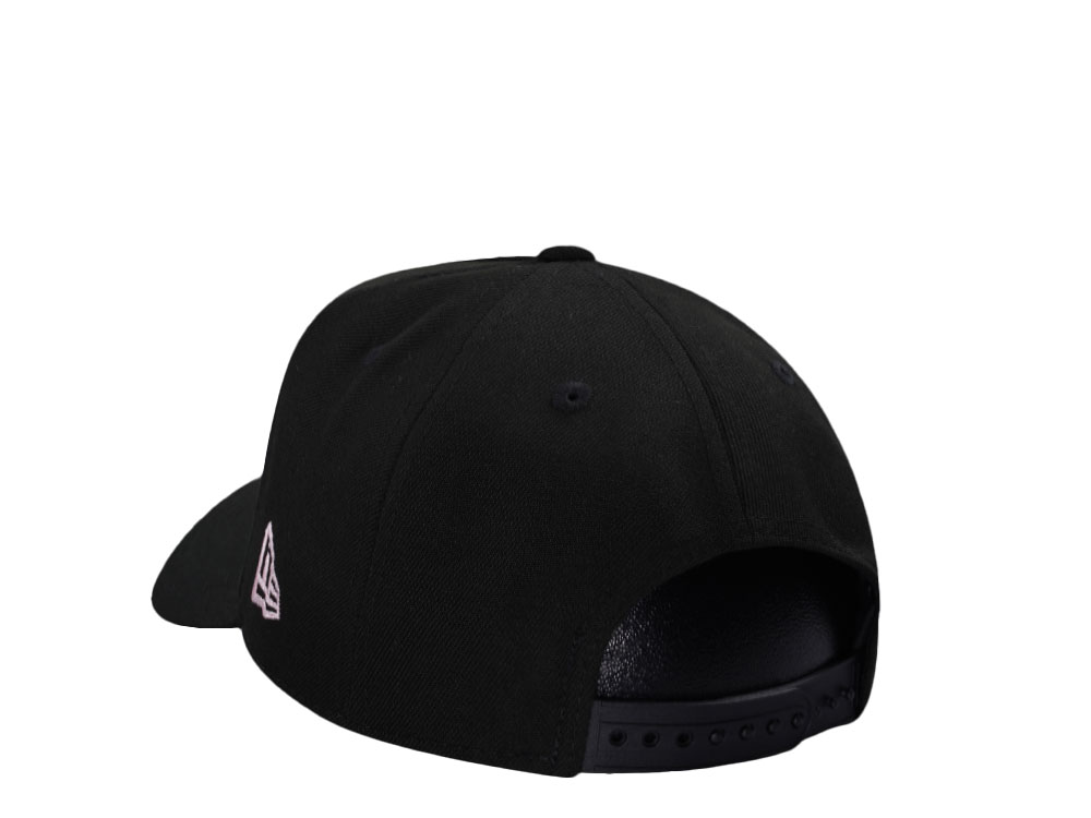 New Era Inter Miami FC Pink Script Prime Edition 9Forty A Frame Snapback Cap
