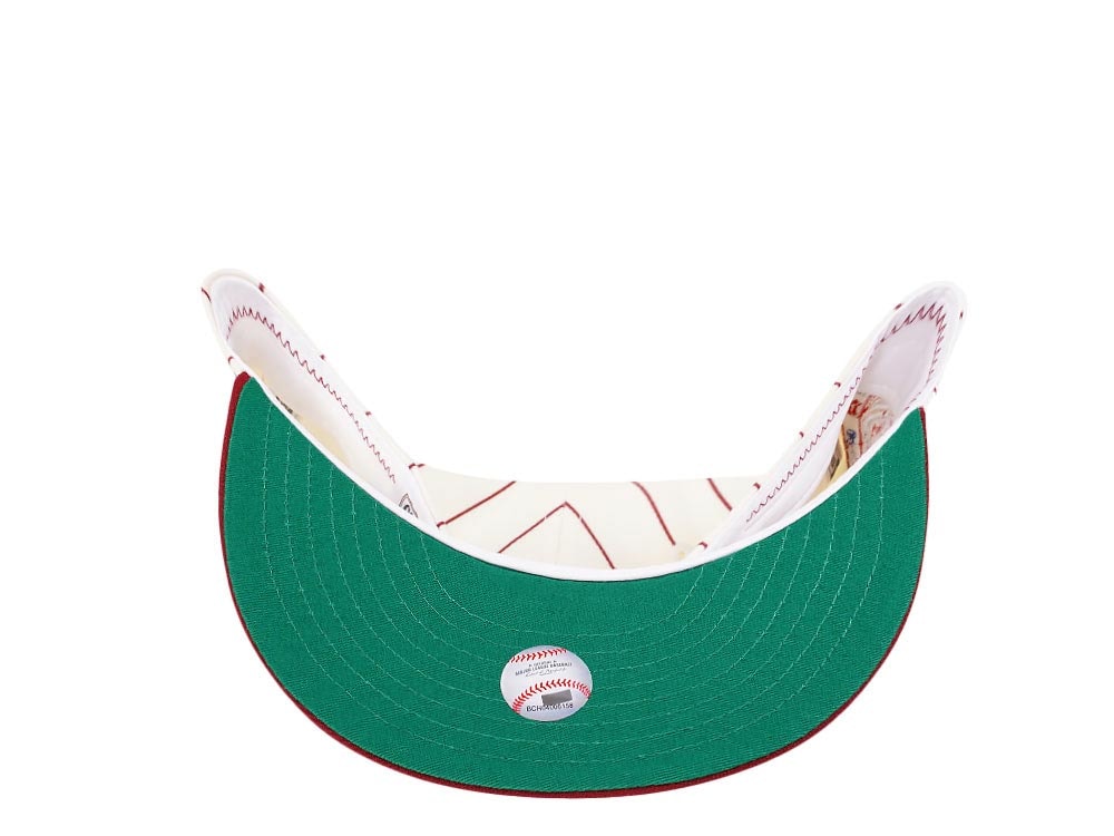 New Era Philadelphia Phillies Veterans Stadium Pinstripe Heroes Elite Edition 59Fifty Fitted Cap