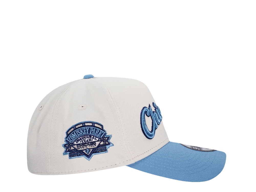New Era Chicago White Sox Inaugural Year 1991 Chrome Two Tone Edition 9Forty A Frame Snapback Cap