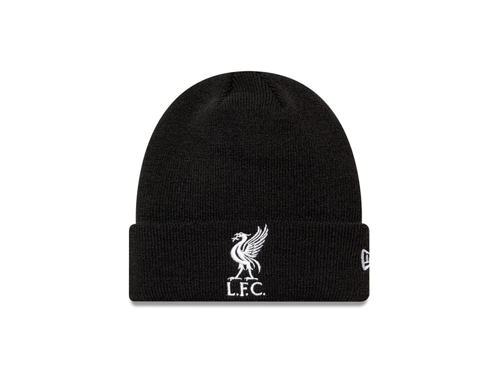 New Era Liverpool FC Core Cuff Beanie Black Mütze