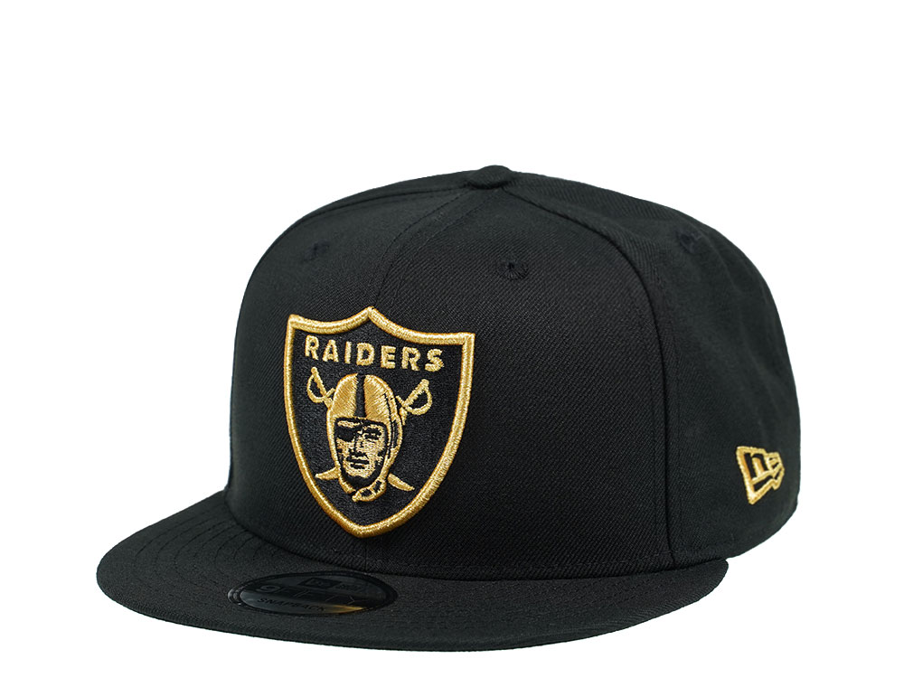 New Era Las Vegas Raiders Black and Gold Edition 9Fifty Snapback Cap