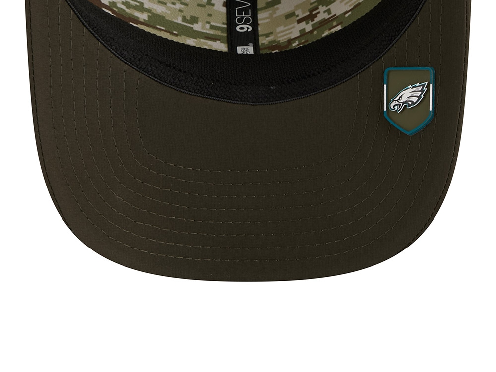 New Era Philadelphia Eagles Salute To Service 2025 9Seventy Snapback Cap