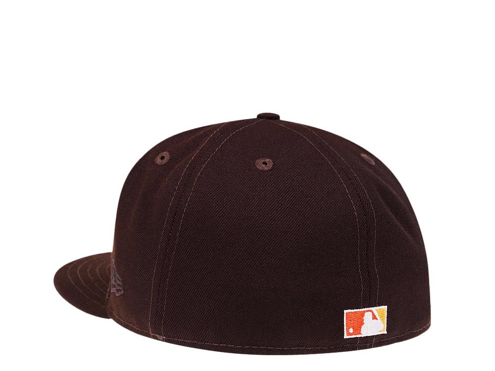 New Era San Diego Padres 50th Anniversary Dark Chocolate Prime Edition 59Fifty Fitted Cap