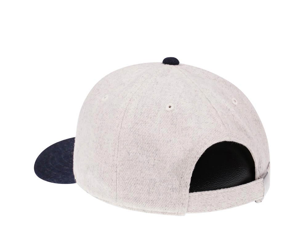 American Needle Chicago Whales Flannel Archive Legend Curved Strapback Cap