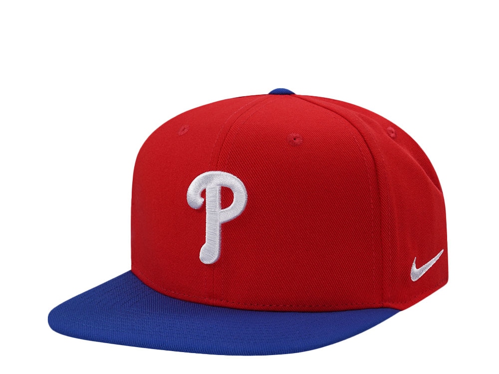 Nike Philadelphia Phillies Dri-Fit Pro Red Two Tone Edition Snapback Cap