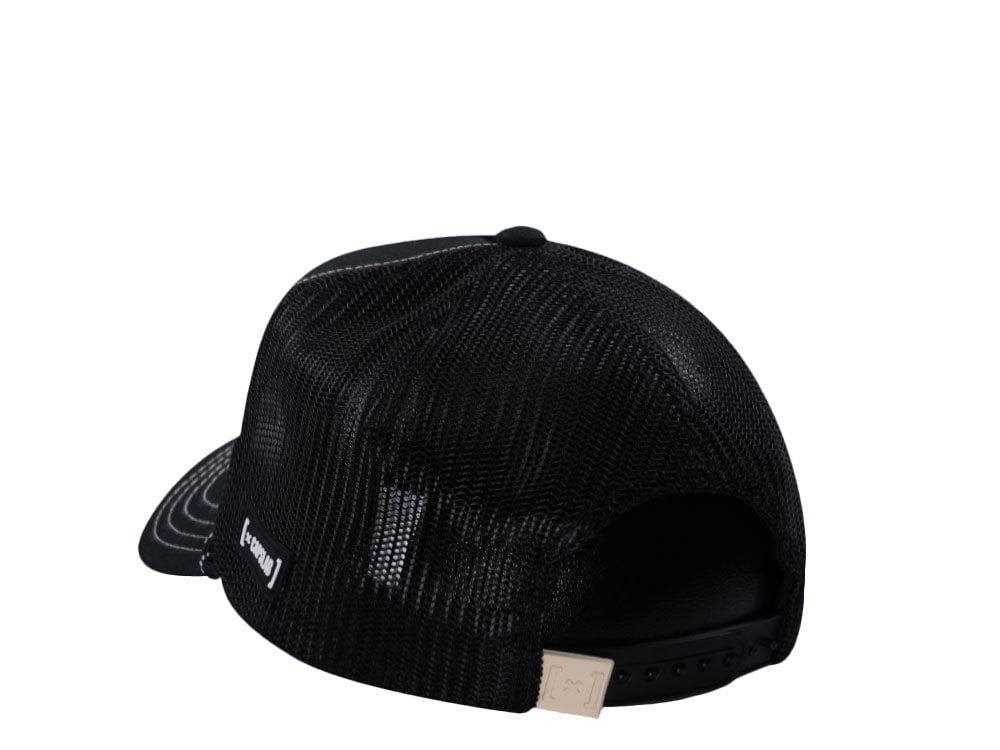 Capslab Harry Potter Hogwarts Flying Lessons Black Trucker Snapback Cap