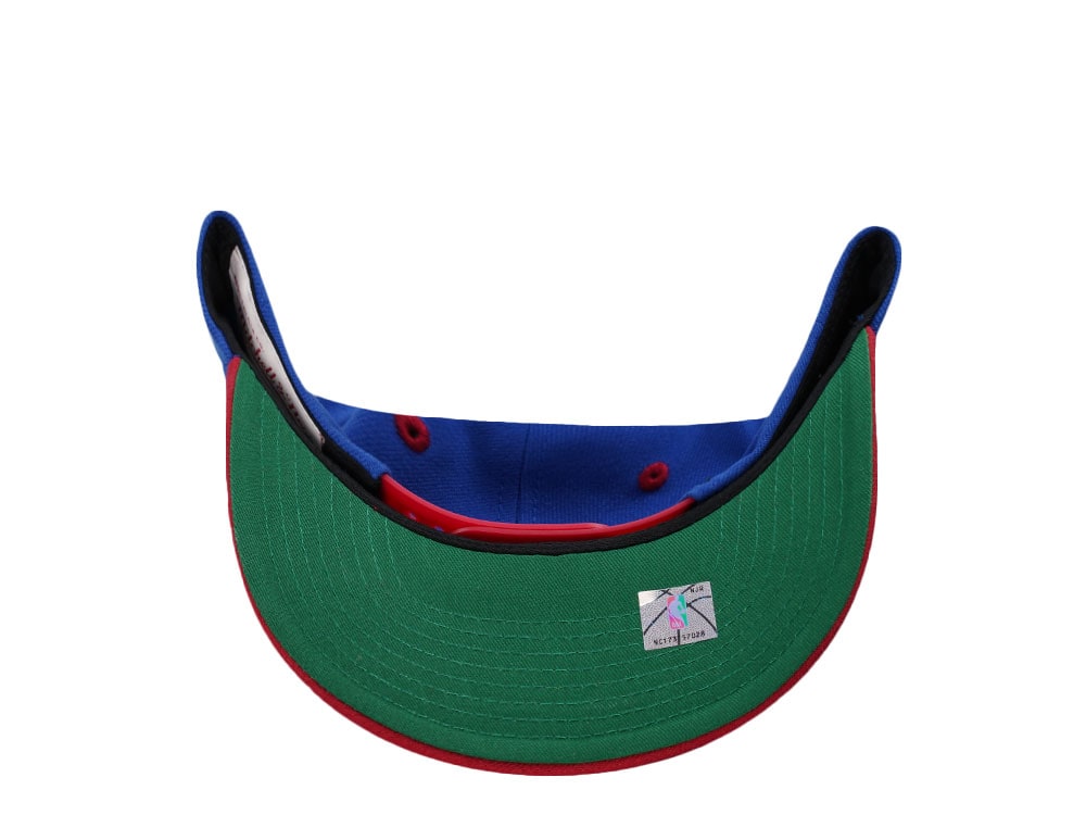 Mitchell & Ness Philadelphia 76ers Two Tone Pro Crown Fit Snapback Cap