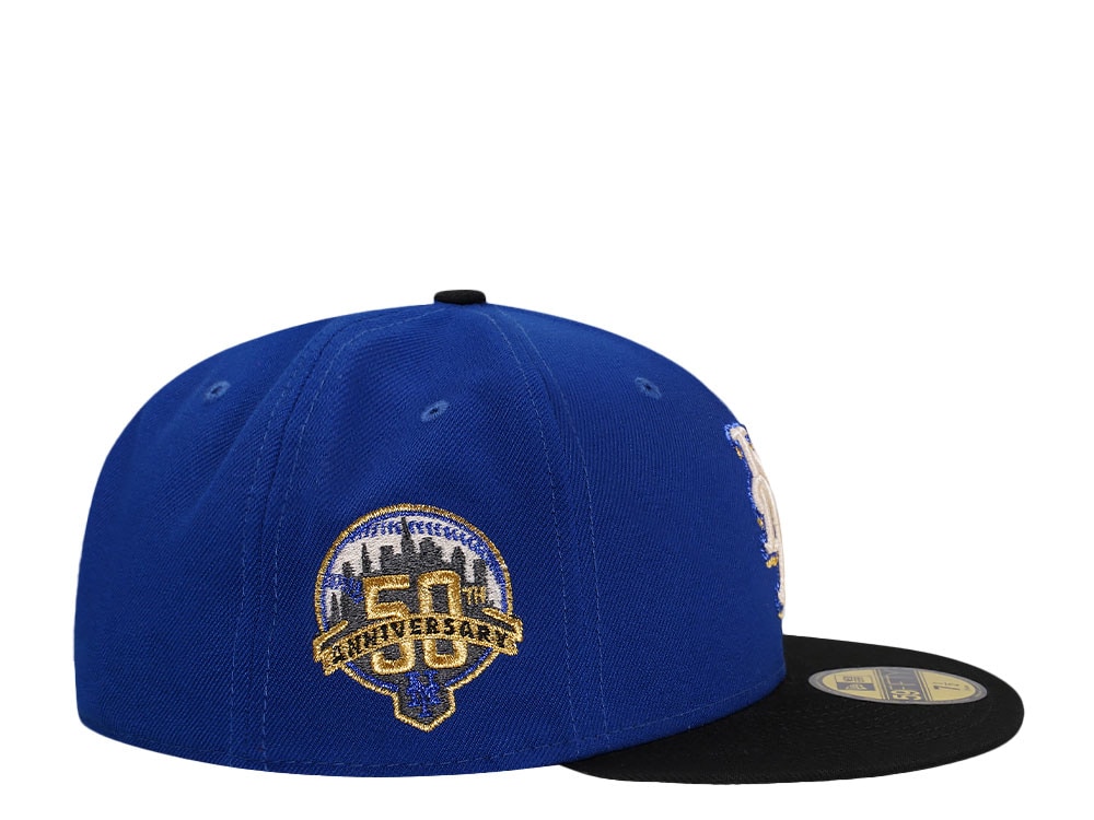 New Era New York Mets 50th Anniversary Metallic Two Tone Edition 59Fifty Fitted Cap