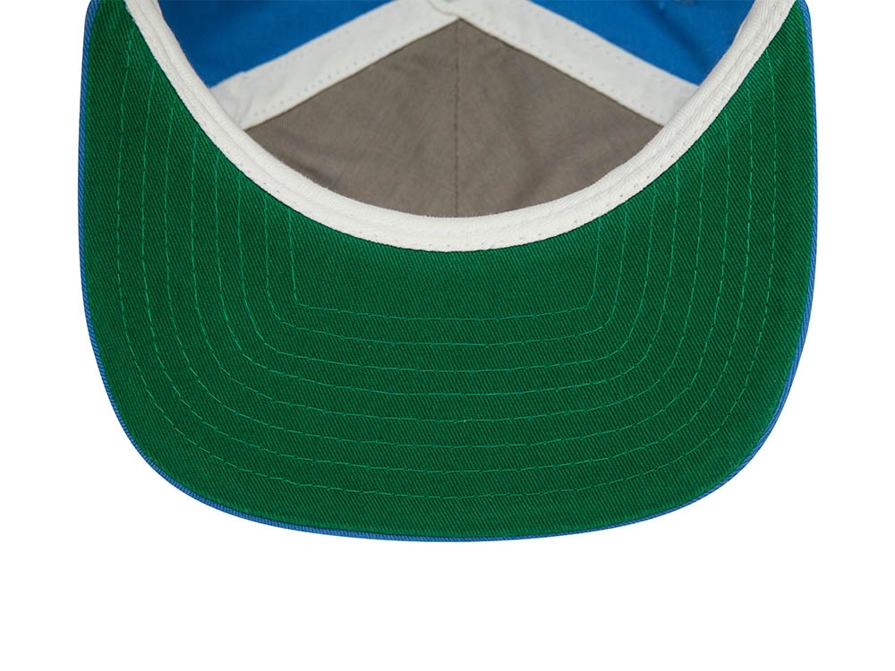 New Era Lake County Captains Blue A Frame Golfer Snapback Cap