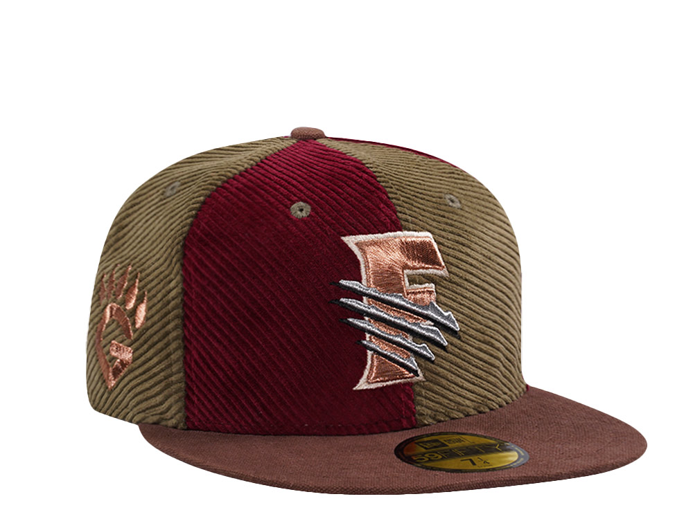 New Era Fresno Grizzlies Metallic Corduroy Pinwheel Edition 59Fifty Fitted Cap
